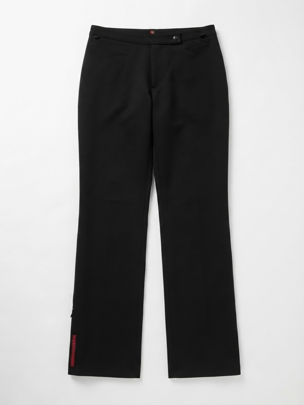 Prada Black Straight-Leg Dress Pants